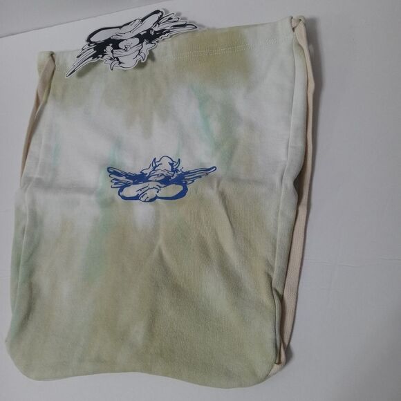 Boys lie green draw string bag 12×15 - Picture 2 of 3